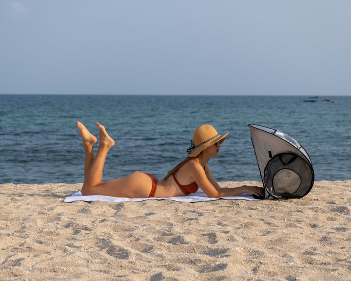 Portable Laptop Sun Shade for Working Outside